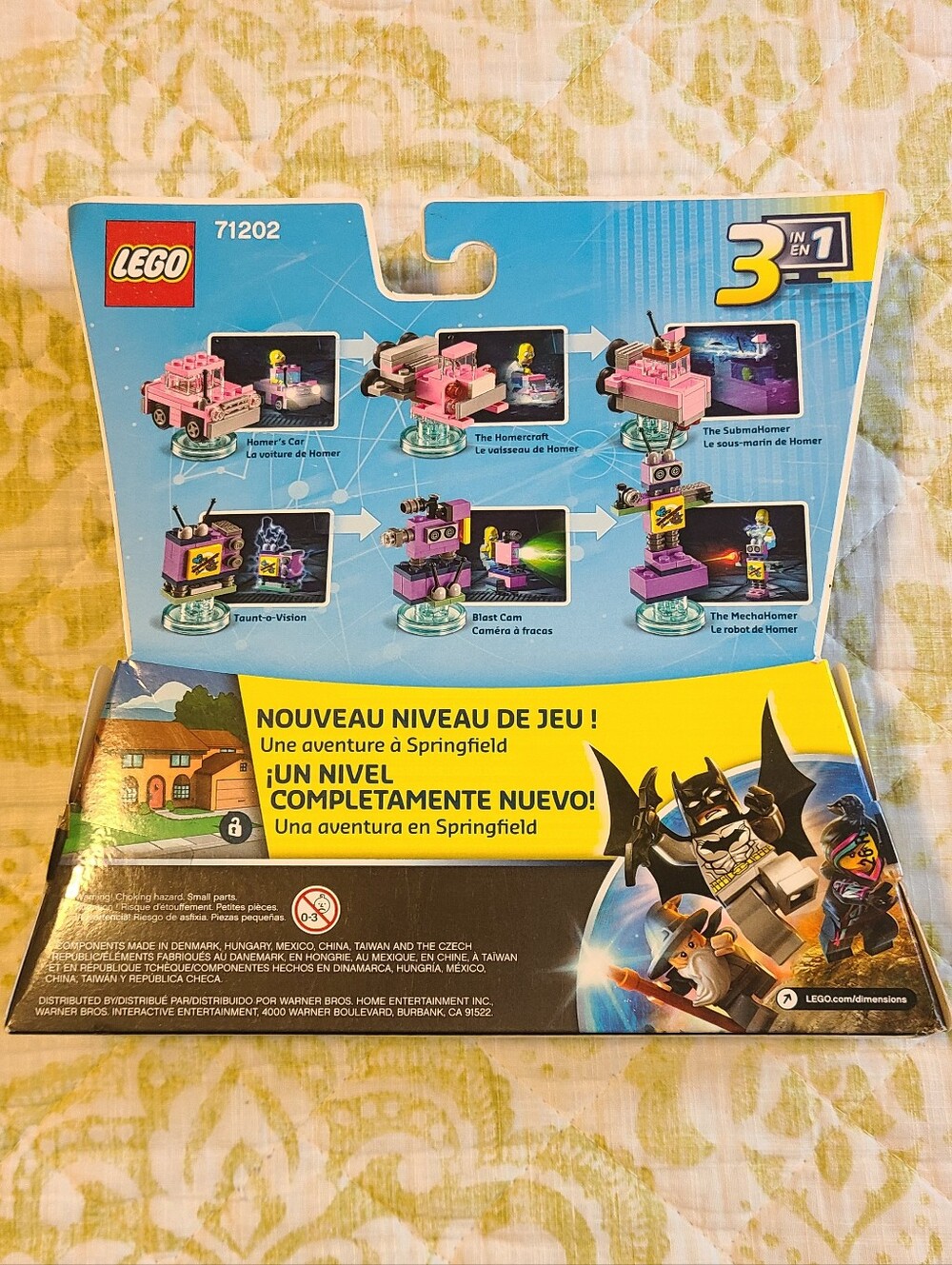 Lego Dimensions The Simpsons Homer Set Level Pack 71202 - 98 Pieces Last 2 I Hav - Picture 2 of 3